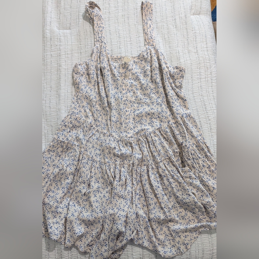 Aerie floral Print Sleeveless Romper